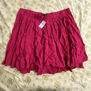 Pink skirt plus size